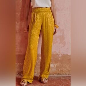 Sezane Alice Trousers Ochre - Size 2